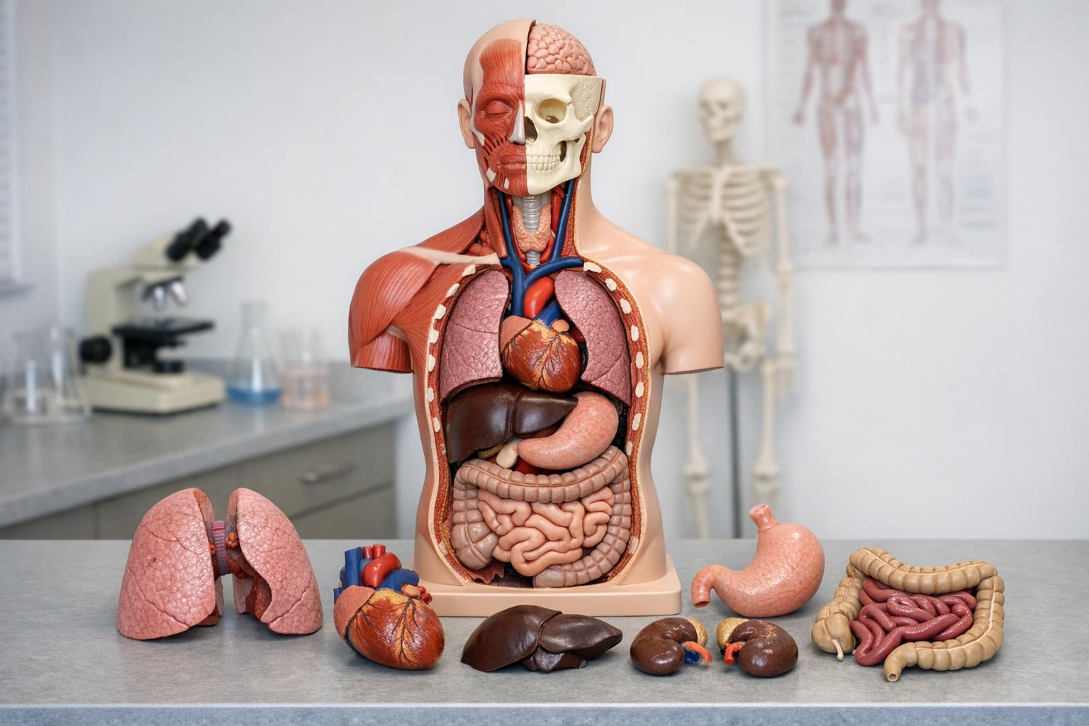 Modele anatomiczne do nauki narządów i układów ciała — praktyczny przewodnik